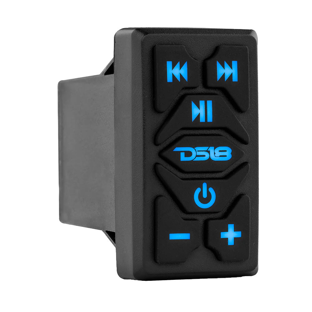 DS18 RKS-BT Rocker Switch Bluetooth Receiver & Controller for Marine & Powersports Sound Systems
