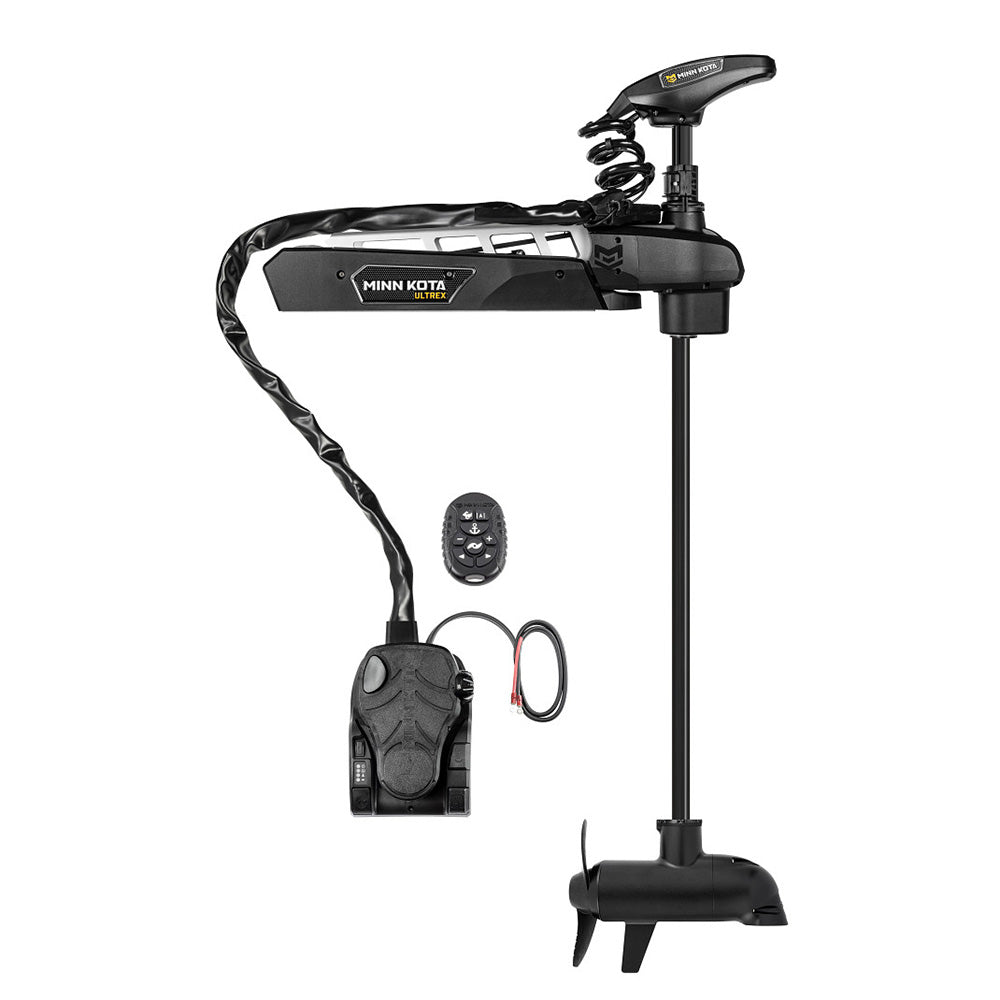Minn Kota Ultrex QUEST 90/115 Trolling Motor with Micro Remote and Dual Spectrum CHIRP Sonar – 24/36V, 52-inch Shaft, 90/115 lbs Thrust