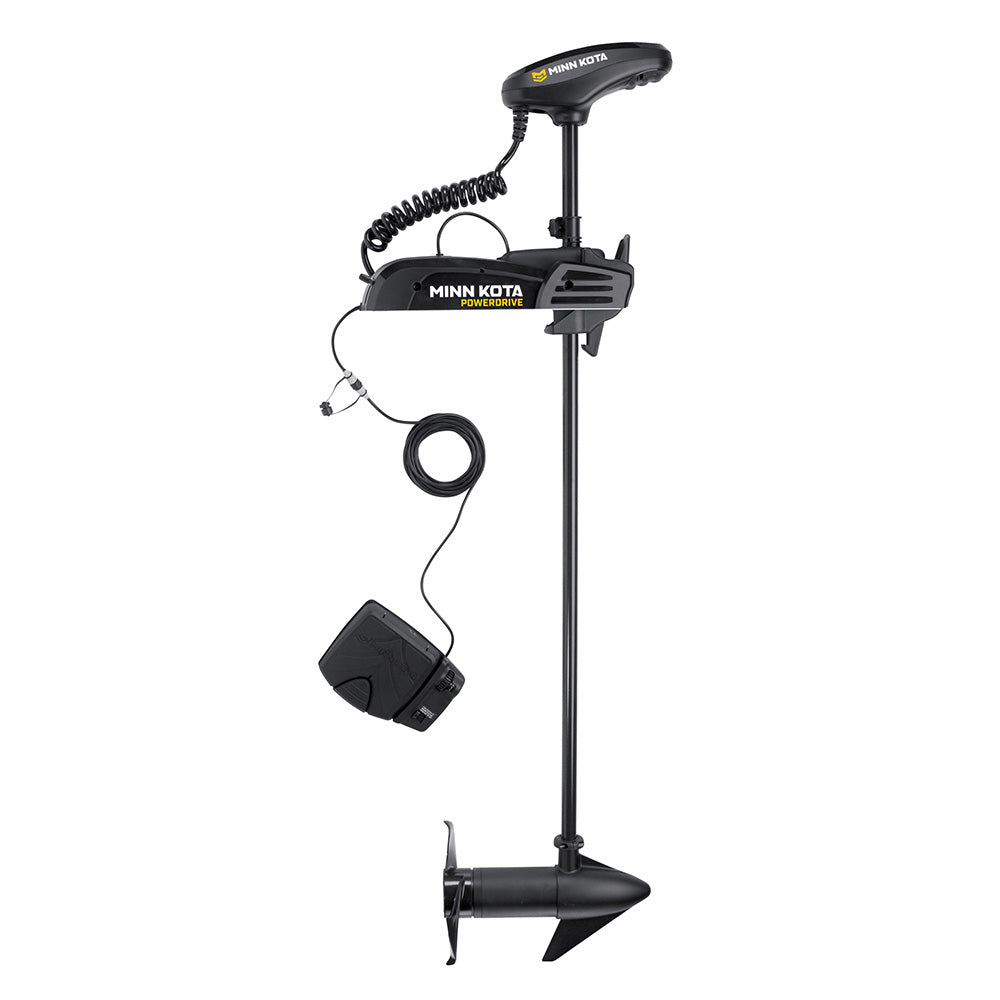 Minn Kota PowerDrive 45 Trolling Motor with Foot Pedal – 12V, 45 lbs Thrust, 48-Inch Shaft
