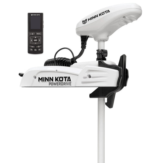 Minn Kota Riptide PowerDrive 55 Trolling Motor with Wireless Remote - 12V, 55 lb Thrust, 54-Inch Shaft