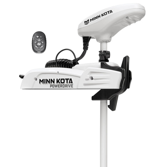Minn Kota Riptide PowerDrive 70 Trolling Motor with Micro Remote – 24V, 70 lb Thrust, 54-Inch Shaft for Saltwater Fishing