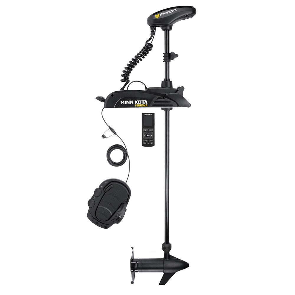 Minn Kota Terrova 55 Trolling Motor with Wireless Remote and Dual Spectrum CHIRP Sonar - 12V 55LB 54"