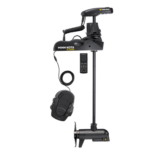 Minn Kota Ulterra 80 Trolling Motor with Wireless Remote and MEGA Down Imaging - 24V, 80 lbs Thrust, 45-Inch Shaft