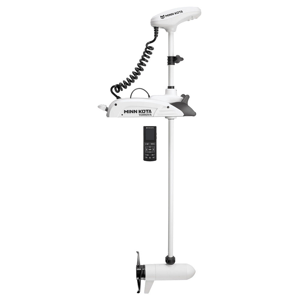 Minn Kota Riptide Terrova 80 Trolling Motor with Wireless Remote – 24V, 80 lb Thrust, 54-Inch Shaft, Saltwater Ready
