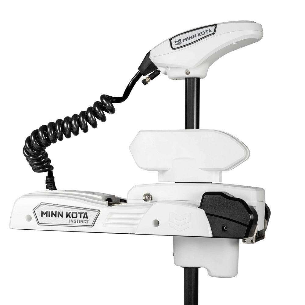 Minn Kota Riptide Instinct QUEST 90/115 Trolling Motor with Wireless Remote – 24/36V, 87-Inch Shaft, White