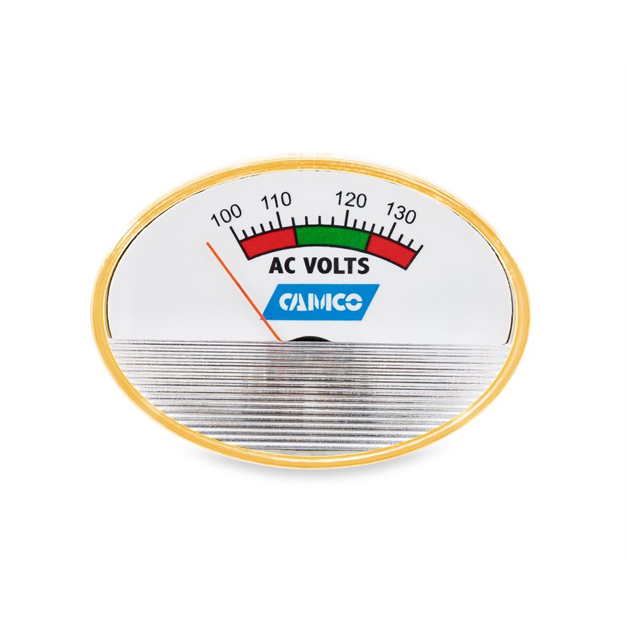 Camco 55263 AC Volt Meter for RV Electrical Monitoring
