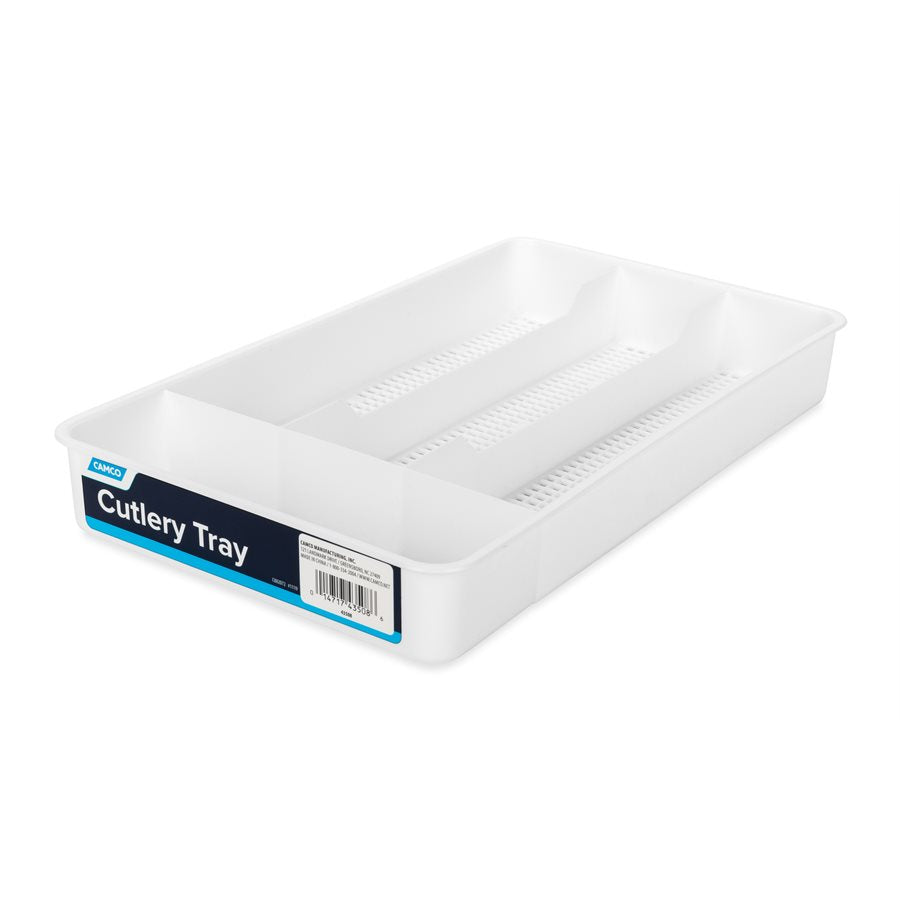 Camco 43508 Cutlery Tray for RV and Home Kitchen Organization