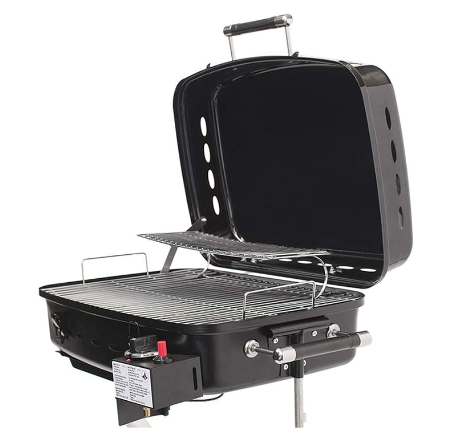 RV OR TRAILER MOUNTED GRILL W/CARRY