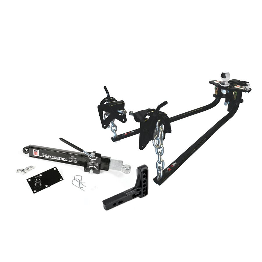 Camco 48058 Elite Round Bar Weight Distribution Hitch Kit, 1,000-Pound Capacity