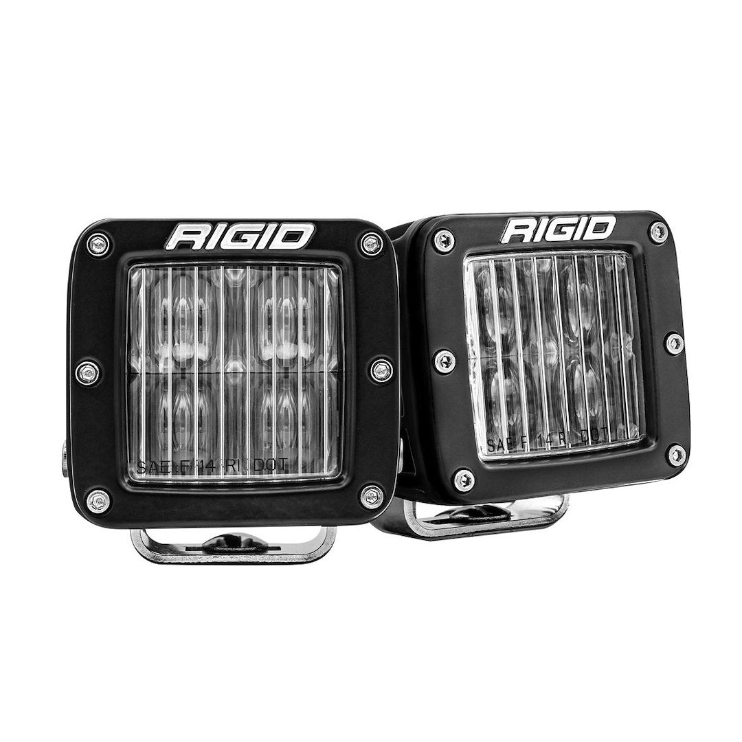 RIGID IND D-Series PRO SAE Fog White Pair 504815