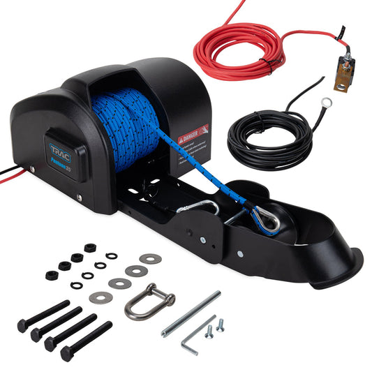 Camco Marine 69003 Pontoon Anchor Winch, 35-G3