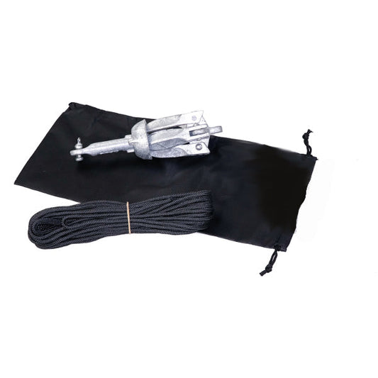 YakGear Anchor in a Bag AB1 1.5 lb Grapnel Anchor