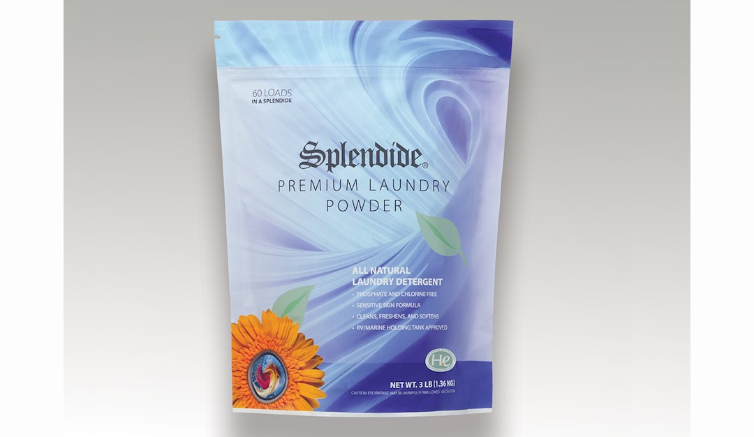 LAUNDRY POWDER 3 LBS ZIP LOCK PACKA