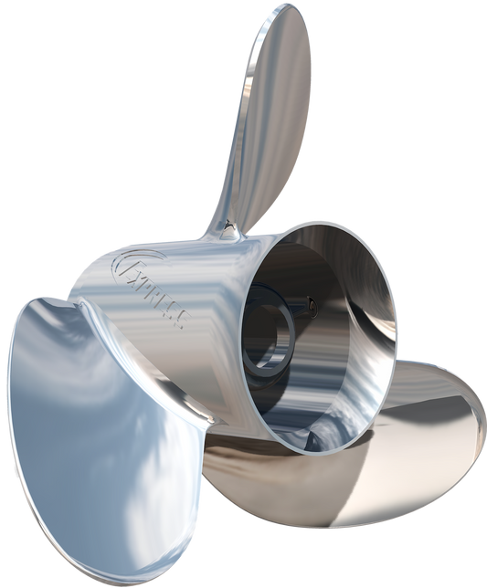 Turning Point 31501512 Express Mach3 15 x 15 3-Blade Right-Hand Stainless Steel Propeller
