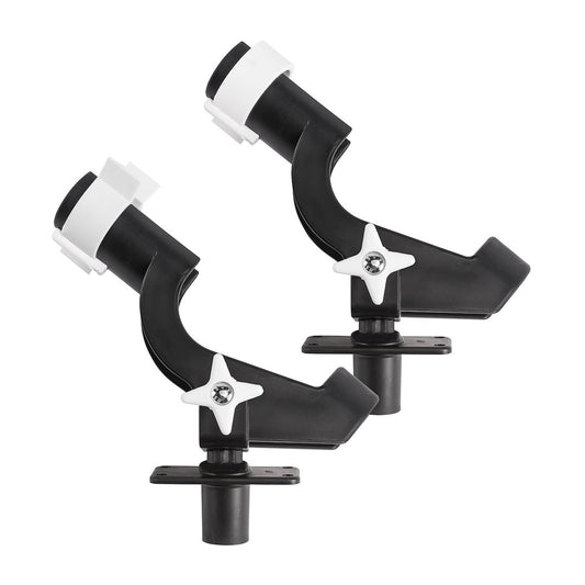 2 ROD HOLDER W 2 FLUSH MOUNTS