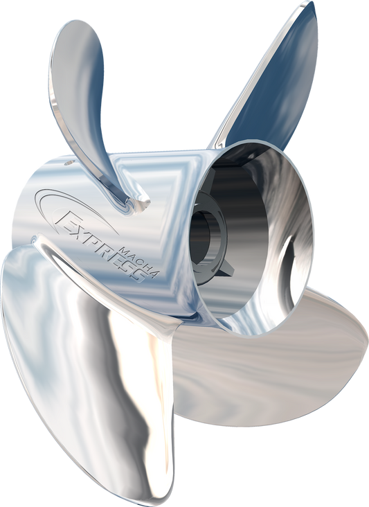 Turning Point 31502131 ExpressMach4 14 x 21-Inch 4-Blade Right-Hand Stainless Steel Propeller