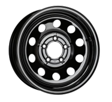 STEEL - 16X6 8X6.5 BLACK MOD HEAVY