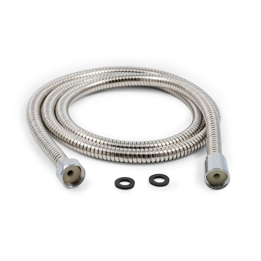 Camco 43716 Chrome Shower Hose, 60-Inch Flexible Replacement Hose