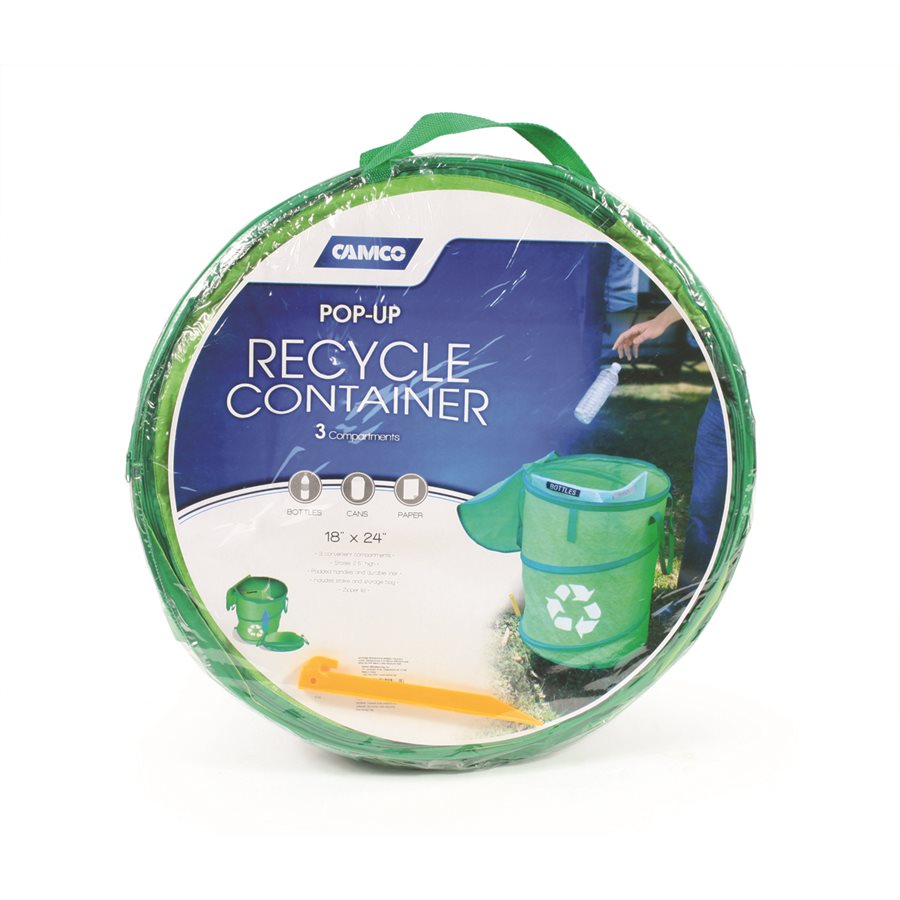 Camco 42983 Pop-Up Recycling Container