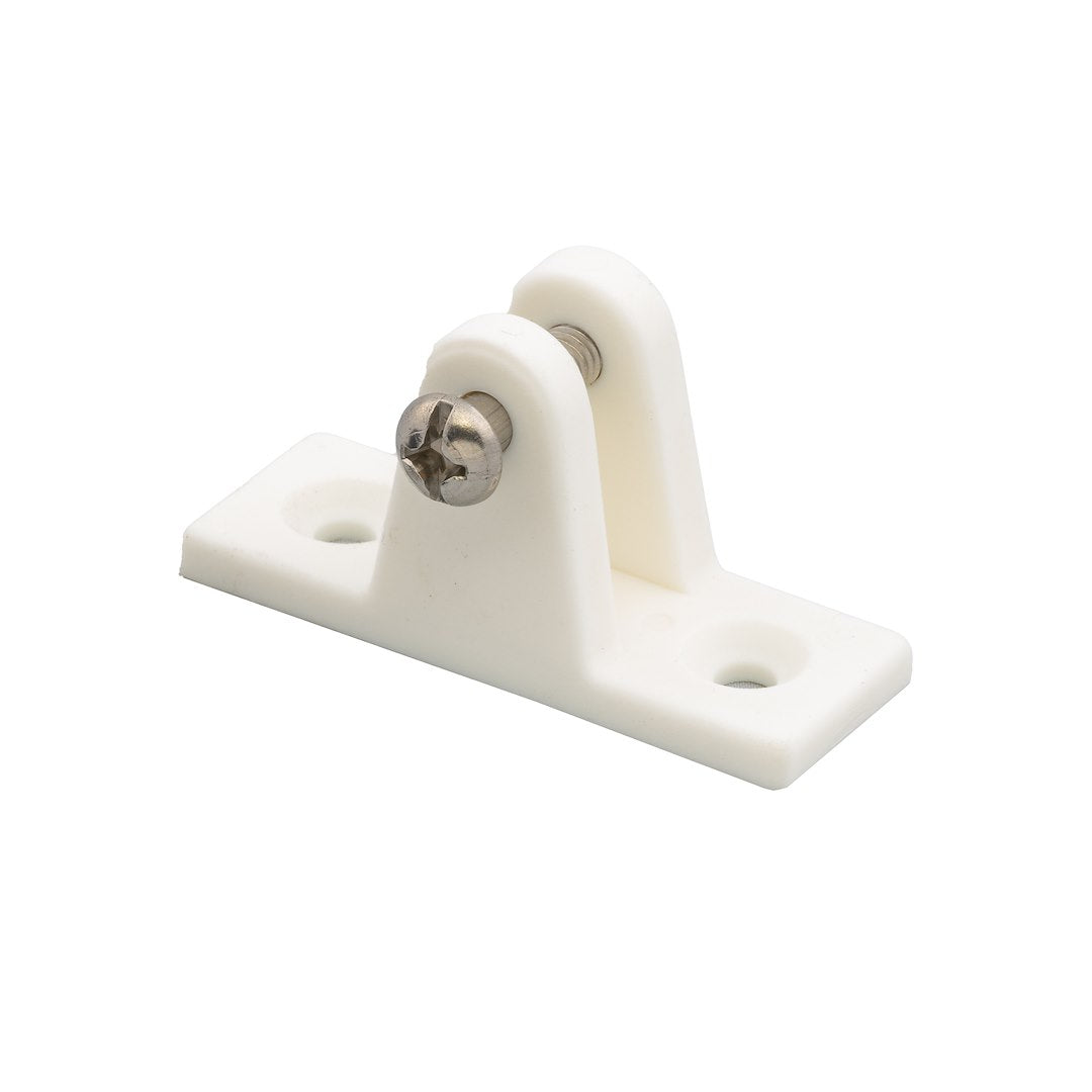 LARGE DECK HINGE (PR.) WHT