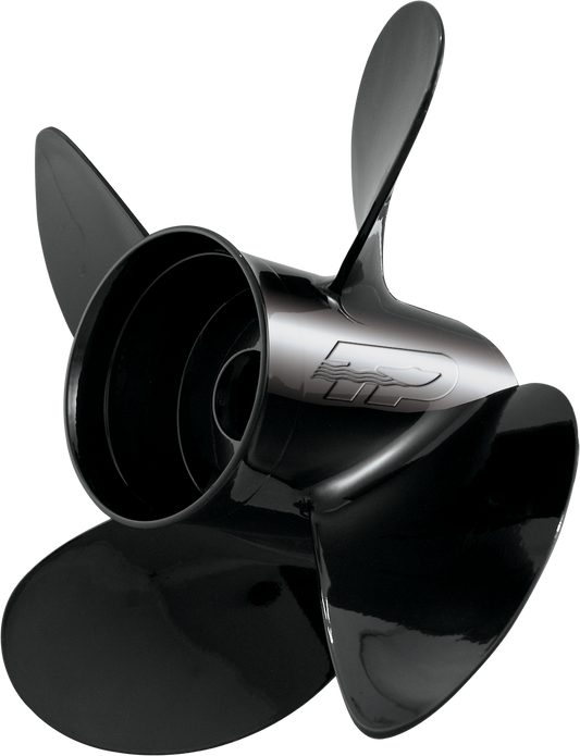 Turning Point 21502141 Hustler 4-Blade Left-Hand Aluminum Propeller, 14 x 21 Inches