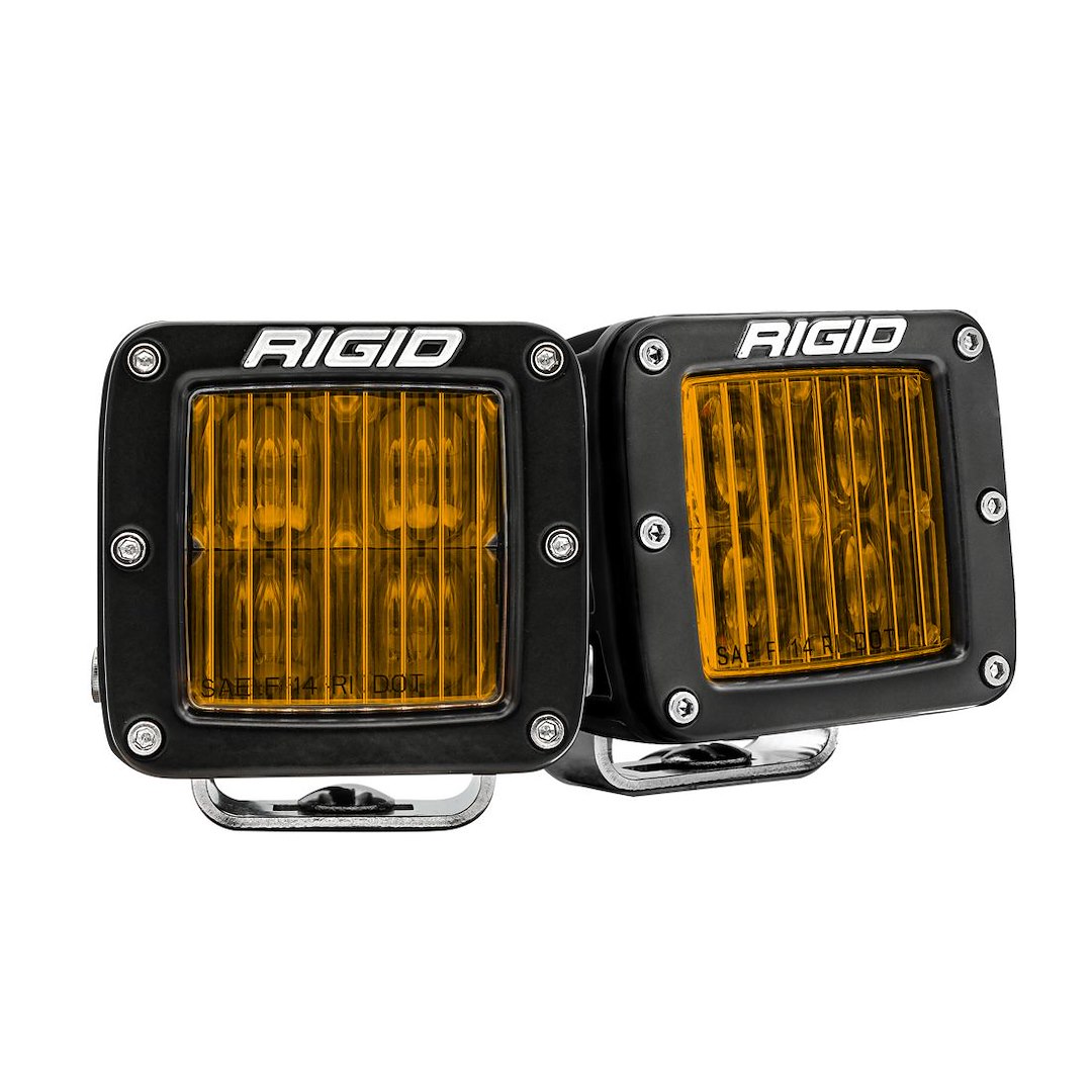 RIGID IND D-Series PRO SAE Fog Yellow Pair, Part Number 504816