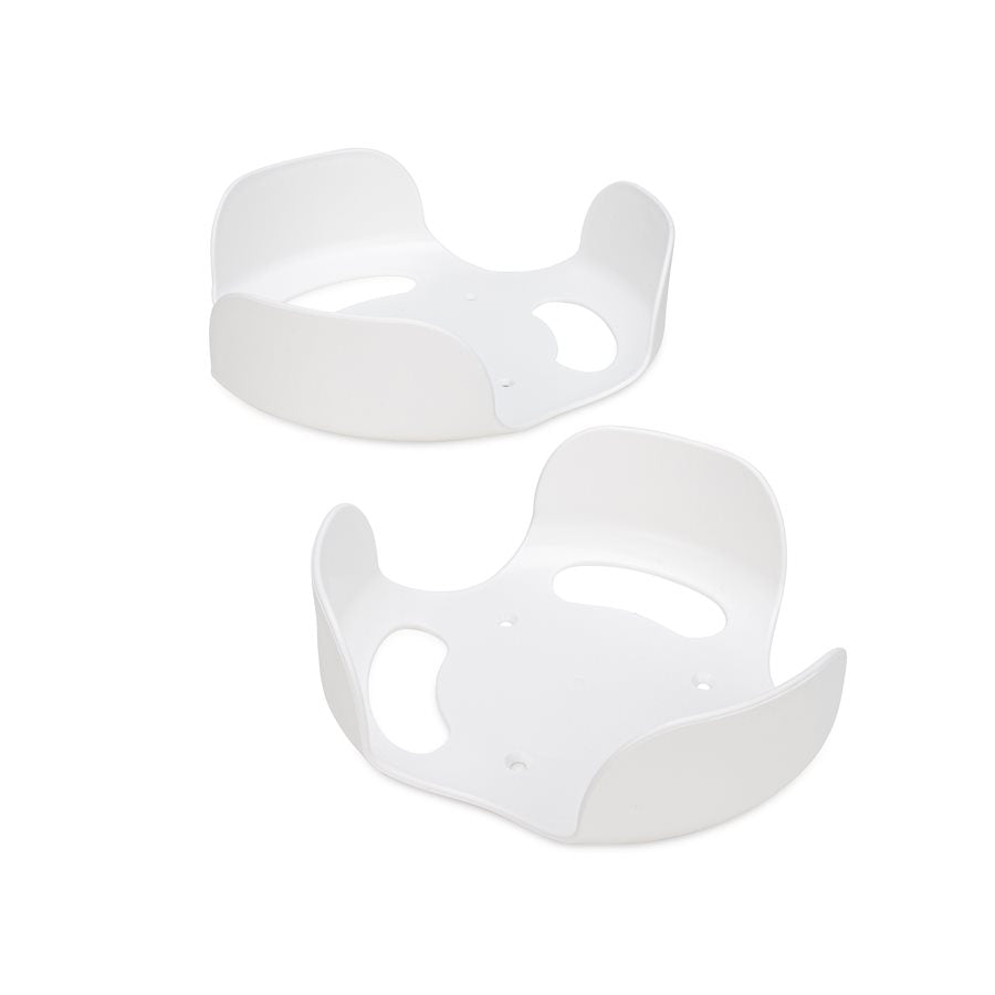 Camco Stack-A-Plate Bright White RV Plate Set, Part 43601