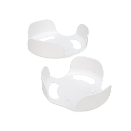 Camco Stack-A-Plate Bright White RV Plate Set, Part 43601