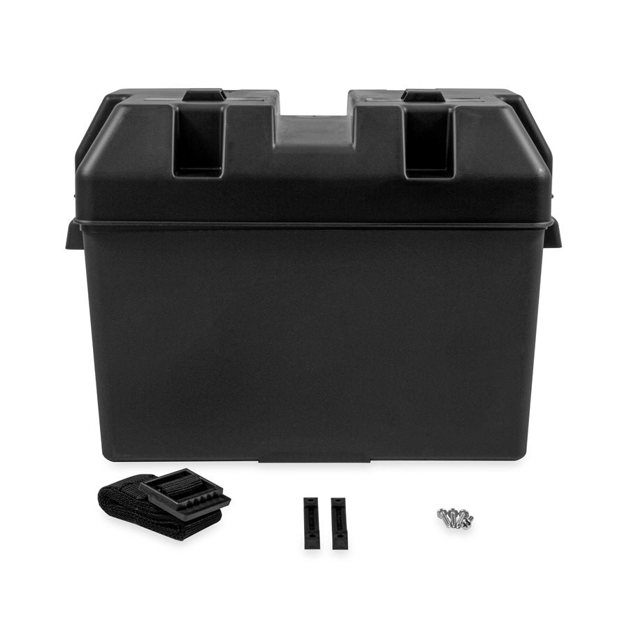 Camco 55372 Large Battery Box for RV and Marine Batteries