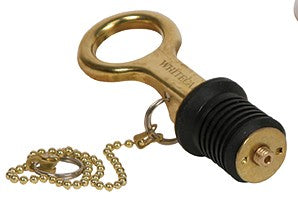 1' ALUMINUM BAILER PLUG - SCREW
