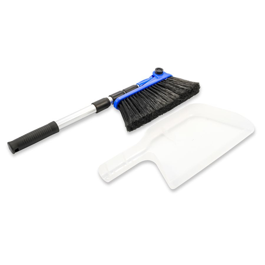 Camco RV Broom and Dustpan Set, Part Number 43623