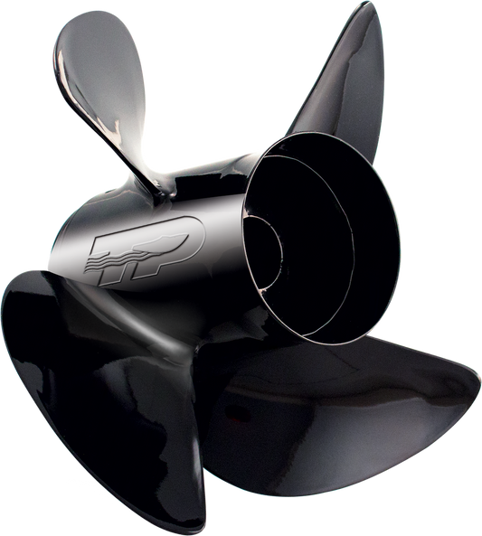 Turning Point 21431130 Hustler 4-Blade Right-Hand Aluminum Propeller, 14 x 11 Inch