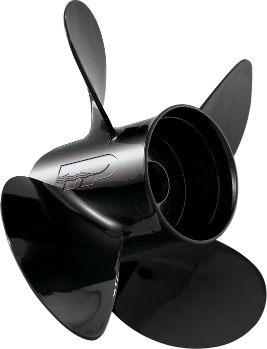 Turning Point 21501730 Hustler 4-Blade Right-Hand Aluminum Propeller, 14.5 x 17