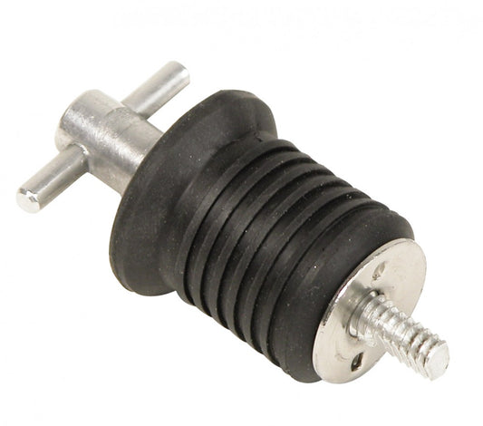 1' ALUMINUM BAILER PLUG - SCREW TYP