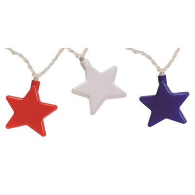 Camco 42656 Party Lights Stars Decorative String Lights