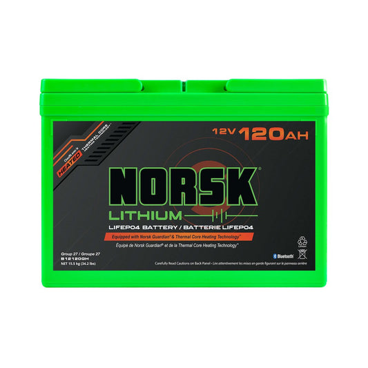 NORSK INC B12120GH 12.8V 120Ah Trolling Motor Battery