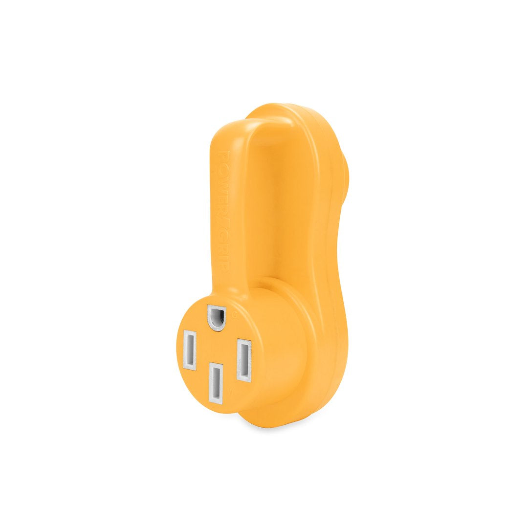 Camco PowerGrip 55137 Offset Adapter, 15-Amp to 50-Amp RV Electrical Connection