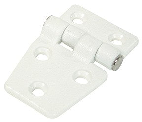 WHITE NYLON SHORTSIDED DOOR HINGE2