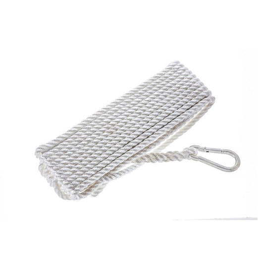 Attwood Marine 117077 3/8-Inch x 50-Foot White Anchor Line