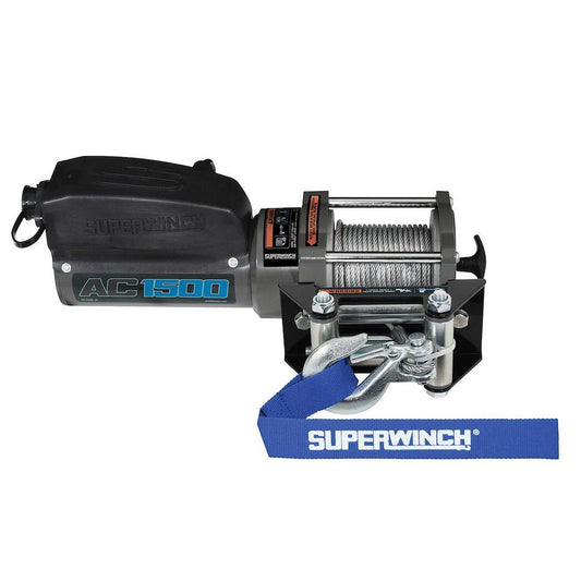 AC 1500 WINCH; 15000 LBS.; 1.1 HP 1 - Marine Parts OnlySUPERWINCH