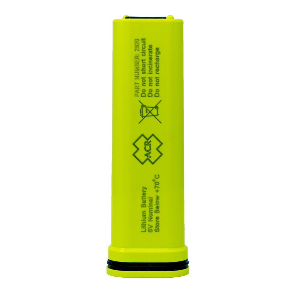 ACR 2920 Lithium Battery f/Pathfinder Pro SART Rescue Transponder - Marine Parts OnlyMarine SafetyACR Electronics