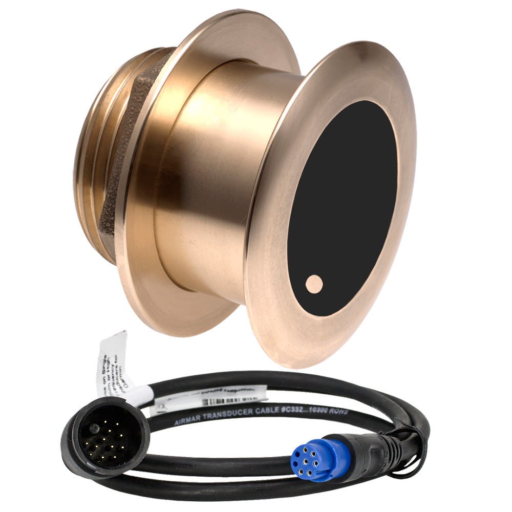 Airmar B175MW Med Ultra Wide 1kW, 20&deg; Chirp Thru - Hull Transducer f/8 - Pin Garmin - Marine Parts OnlyMarine Navigation & InstrumentsAirmar