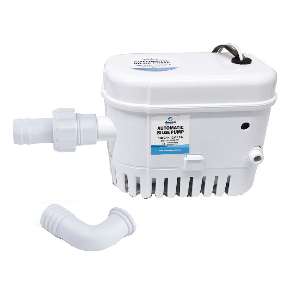 Albin Group Automatic Bilge Pump 500 GPH - 12V - Marine Parts OnlyMarine Plumbing & VentilationAlbin Group