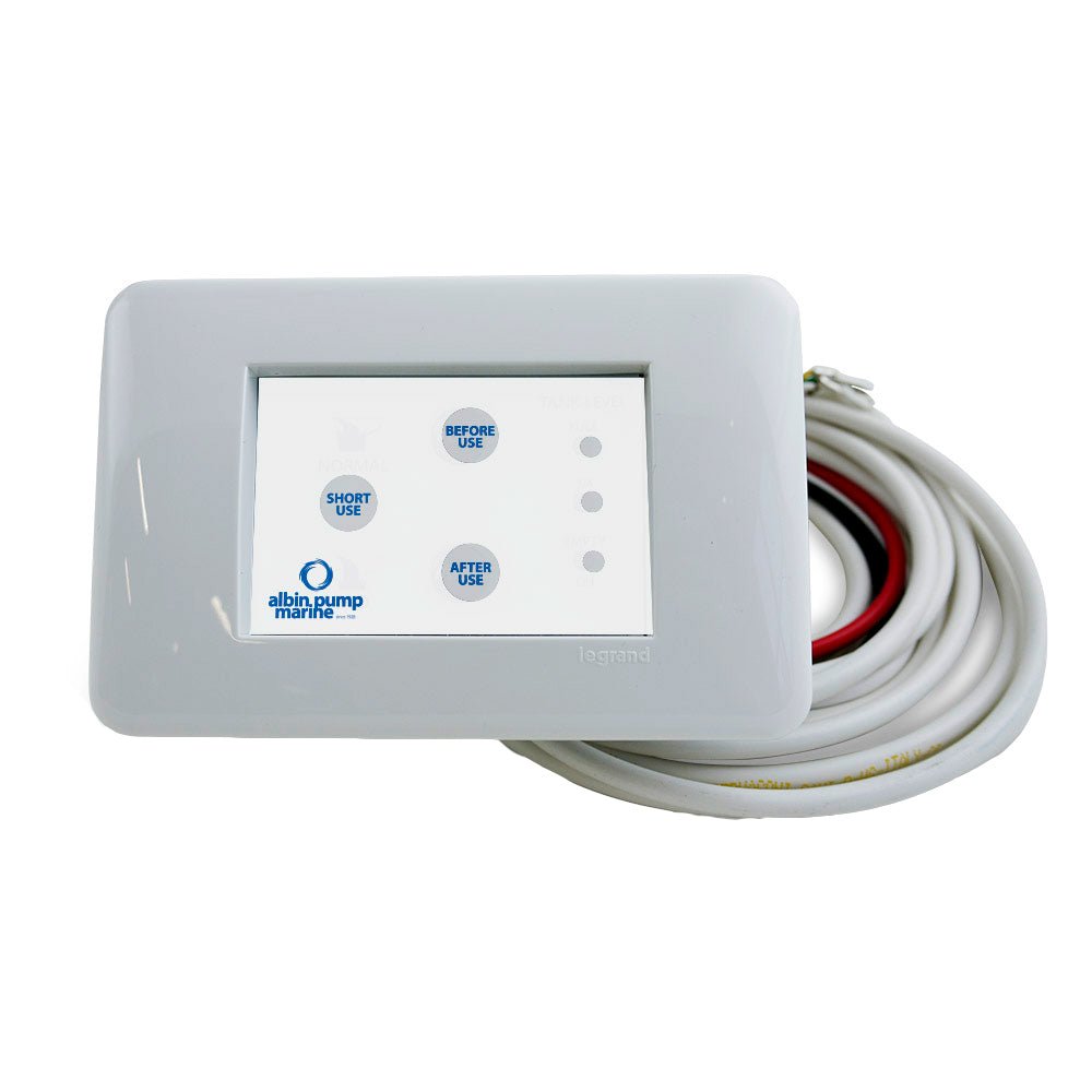 Albin Group Marine Digital Control Panel Silent Electric Toilet - Marine Parts OnlyMarine Plumbing & VentilationAlbin Group