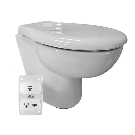 Albin Group Ultra Slim Eco Standard 12V Toilet - Marine Parts OnlyMarine Plumbing & VentilationAlbin Group