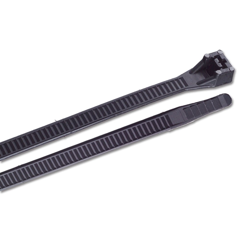Ancor 15" UV Black Heavy Duty Cable Zip Ties - 100 Pack - Marine Parts OnlyElectricalAncor
