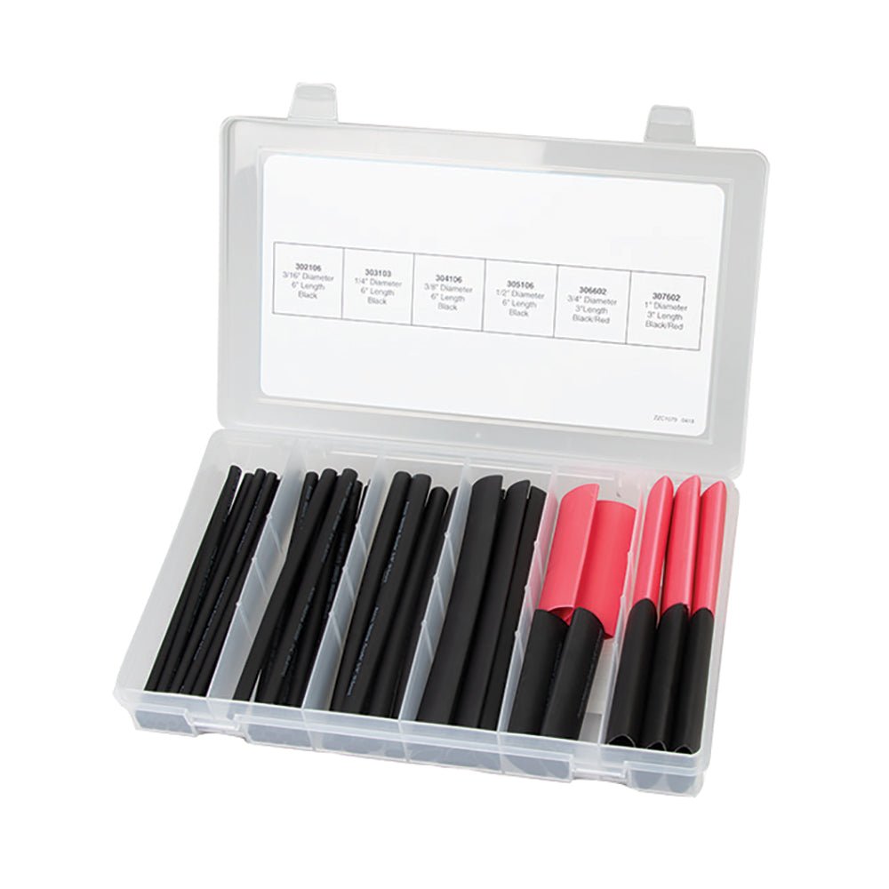 Ancor 47 - Piece Adhesive Lined Heat Shrink Tubing Kit - Marine Parts OnlyElectricalAncor