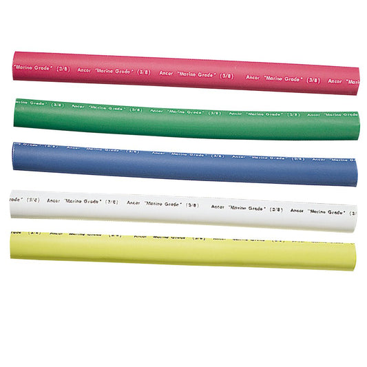 Ancor Adhesive Lined Heat Shrink Tubing - 5 - Pack, 6", 12 to 8 AWG, Assorted Colors - Marine Parts OnlyElectricalAncor