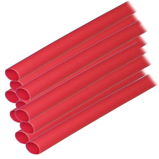 Ancor Adhesive Lined Heat Shrink Tubing (ALT) - 1/4" x 12" - 10 - Pack - Red - Marine Parts OnlyElectricalAncor