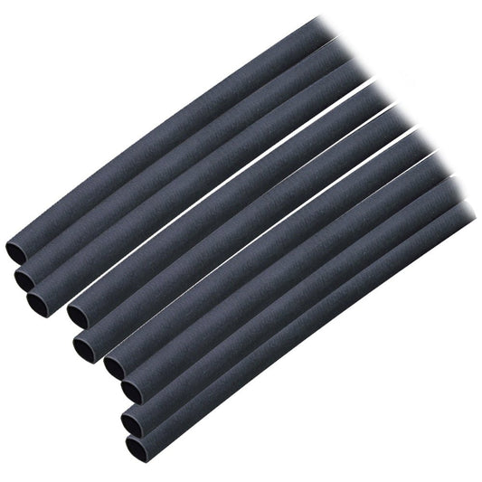 Ancor Adhesive Lined Heat Shrink Tubing (ALT) - 3/16" x 6" - 10 - Pack - Black - Marine Parts OnlyElectricalAncor